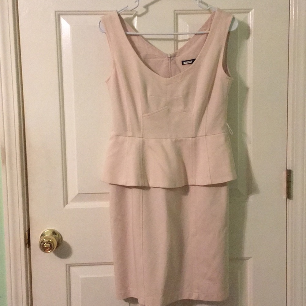 Peplum dress